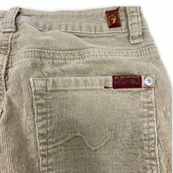 7 For All Mankind Girls Corduroys size 10 - Picture 5 of 7